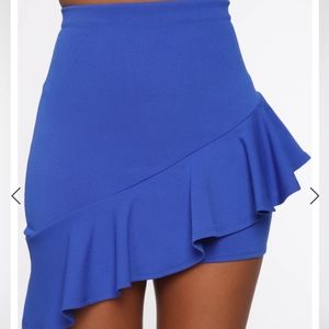 Ruffle skirt